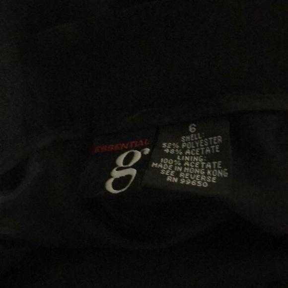 SZ 6 BLACK Pants - Picture 4 of 4